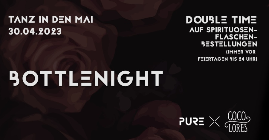Bottle Night | PURE x COCOLORES 